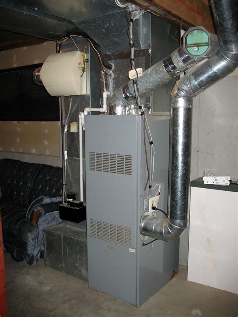 oversized furnace turning on.